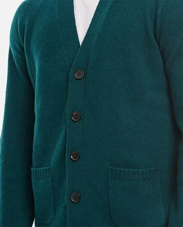   Drumohr  Wool Cardigan Sweater Green
