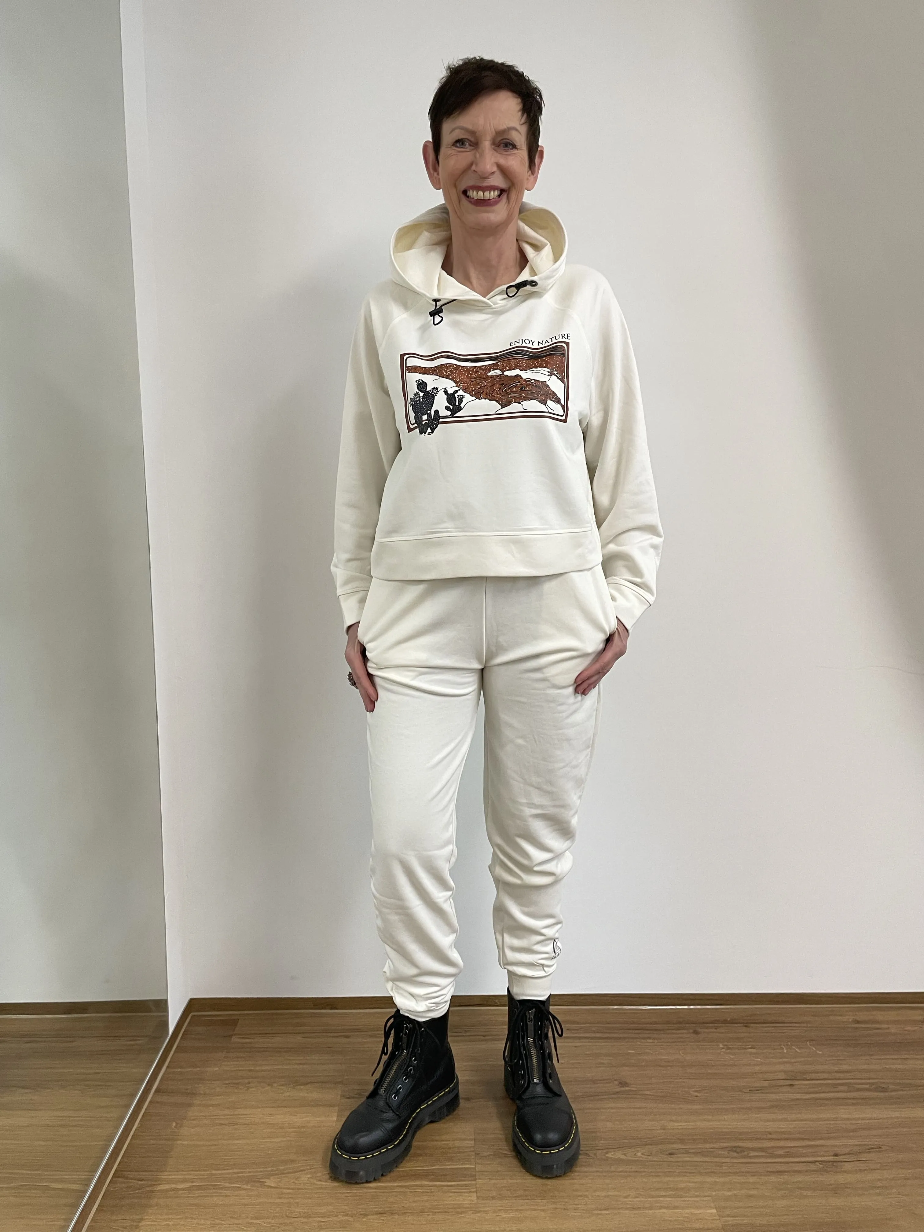 Entspannte Stoffhose