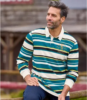 Gestreiftes Poloshirt Sportswear