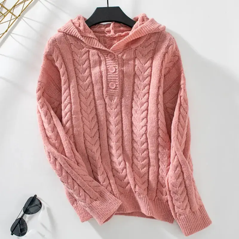 Heidi-Mode | Comfortabele Hoodie Met Capuchon Van Zacht Breisel