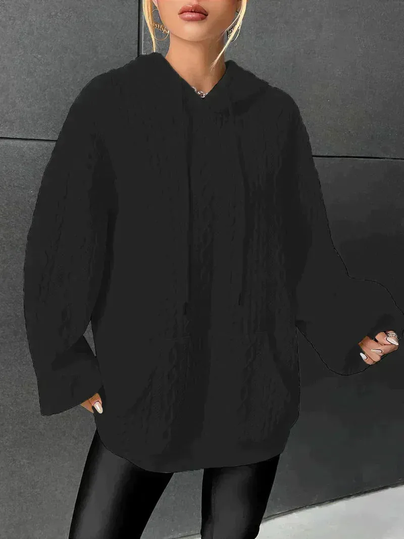 Heidi-Mode | Eleganter Hoodie in Übergröße