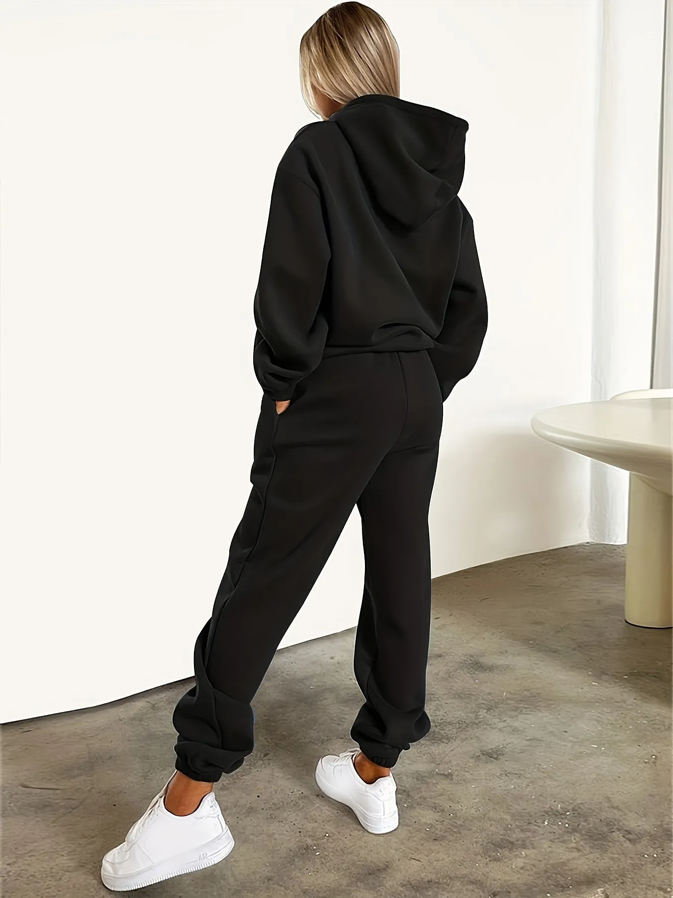 Heidi-Mode | Trendy Hoodie & Joggers Tracksuit Set Liebe - Ideal Für Herbst/Winter