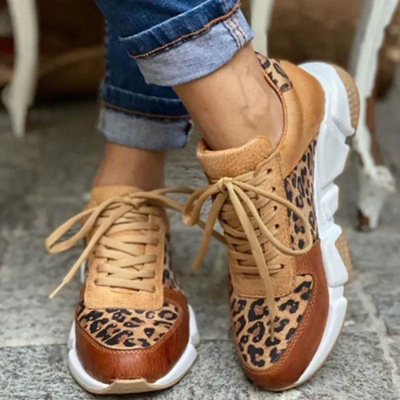 Heidi – Trendige Leoparden-Sneaker