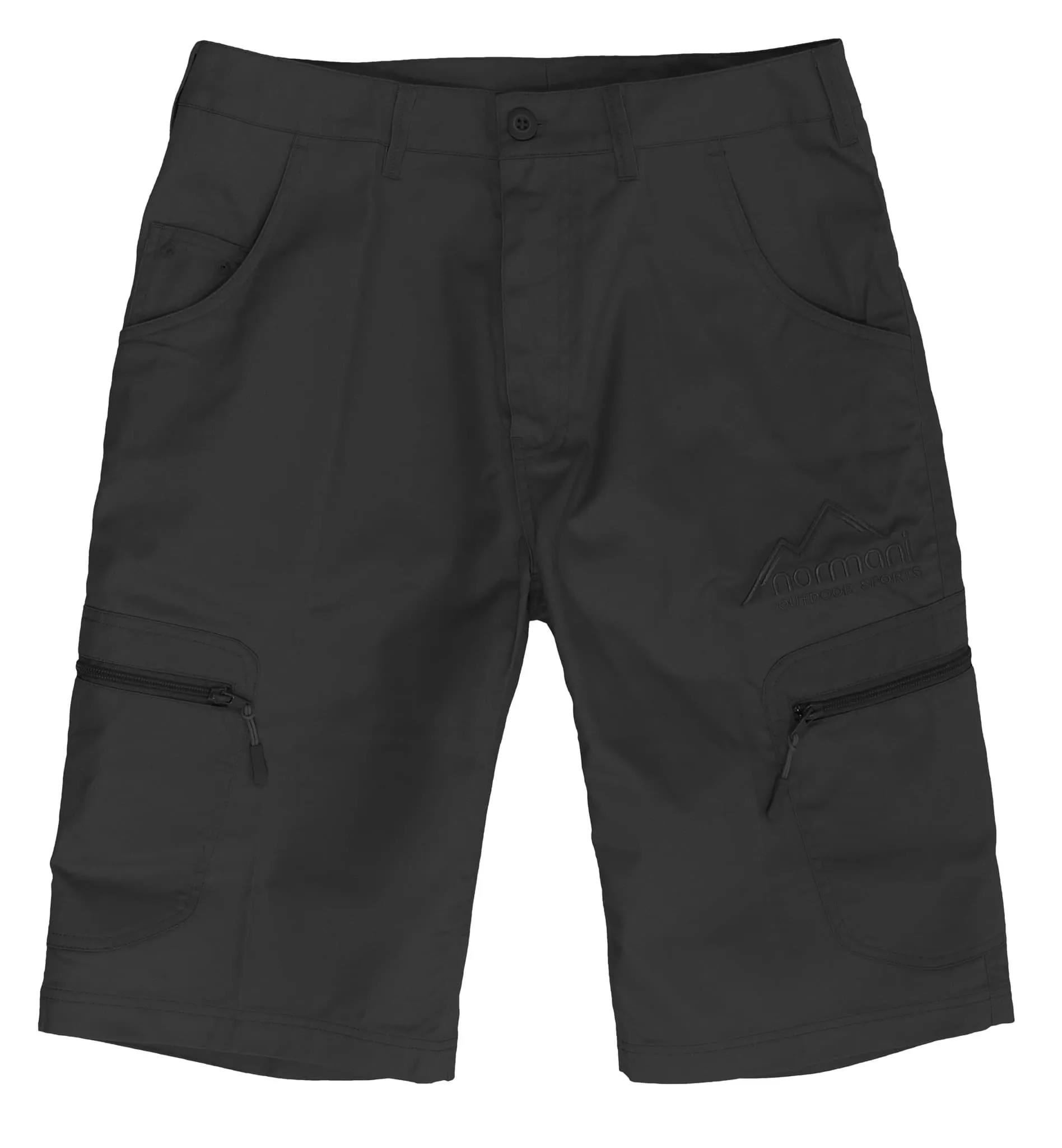 Herren Shorts mit UV-Schutz „Valley“ Schwarz