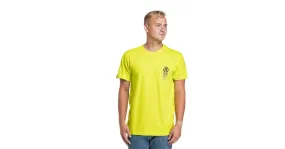 Herren-T-Shirt Meatfly Phase gelb