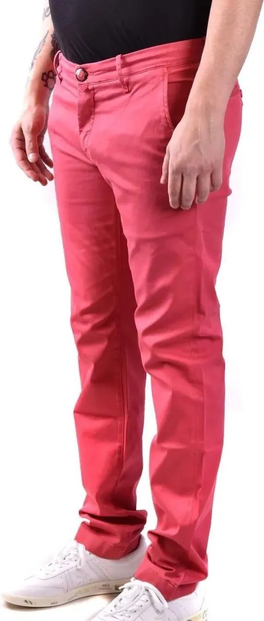   Jacob Cohen  Trousers Red rot