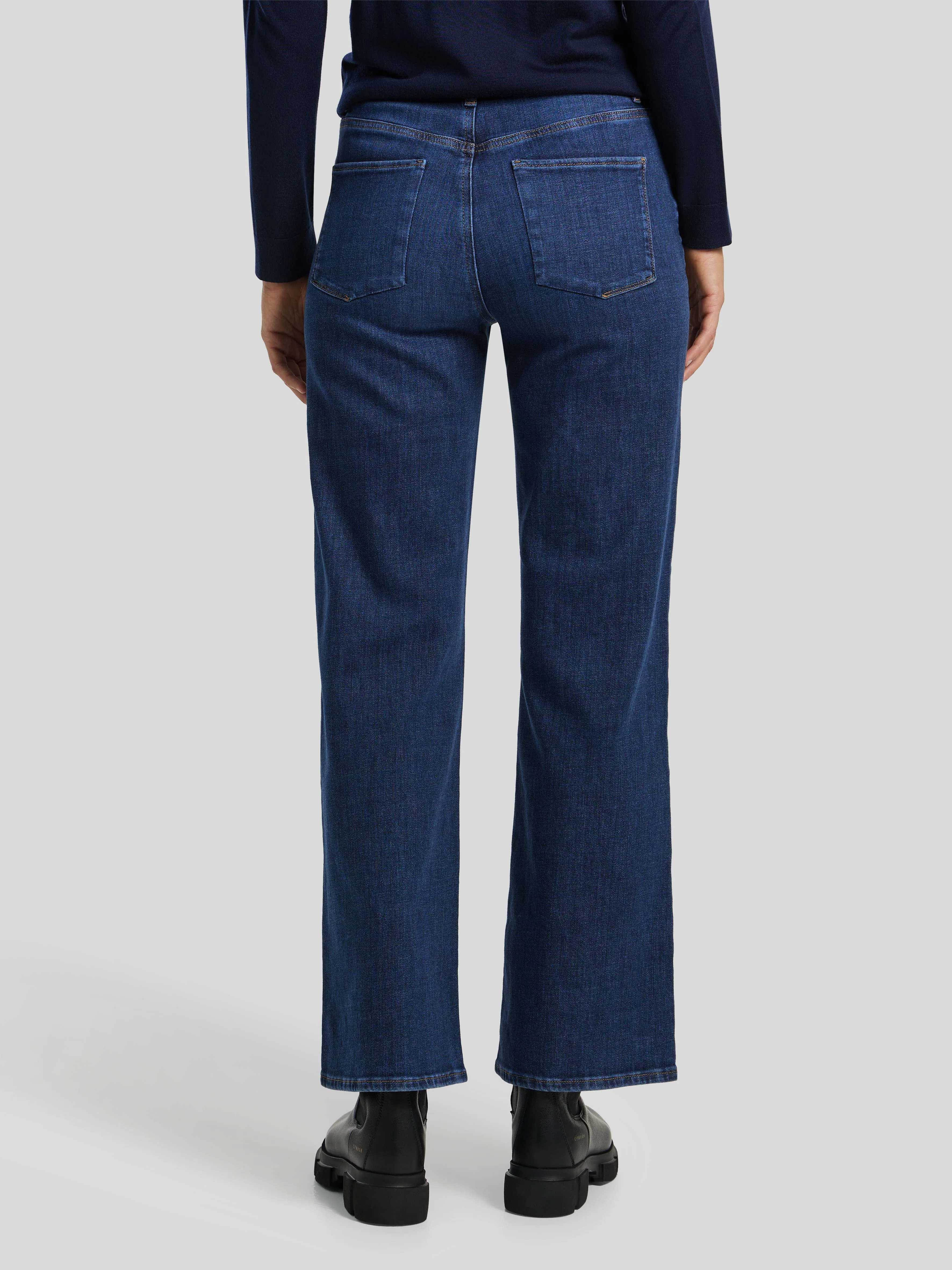 Jeans mit weitem Bein DEW