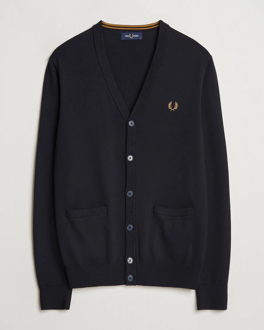 Knitted Cardigan Navy