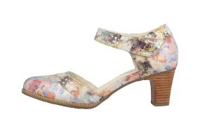 Laura Vita Pumps in Übergrößen Mehrfarbig ELCODIEO 232 Abricot große Damenschuhe
