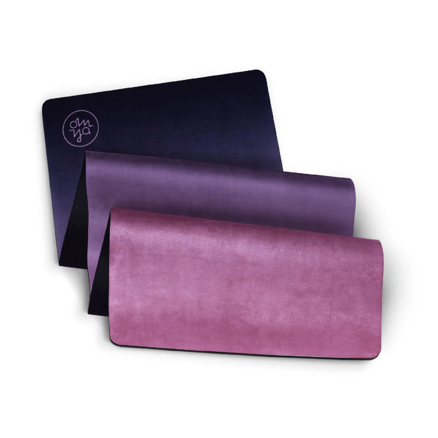 OM YA Yogamatte "Lavender Slatestone" Travel