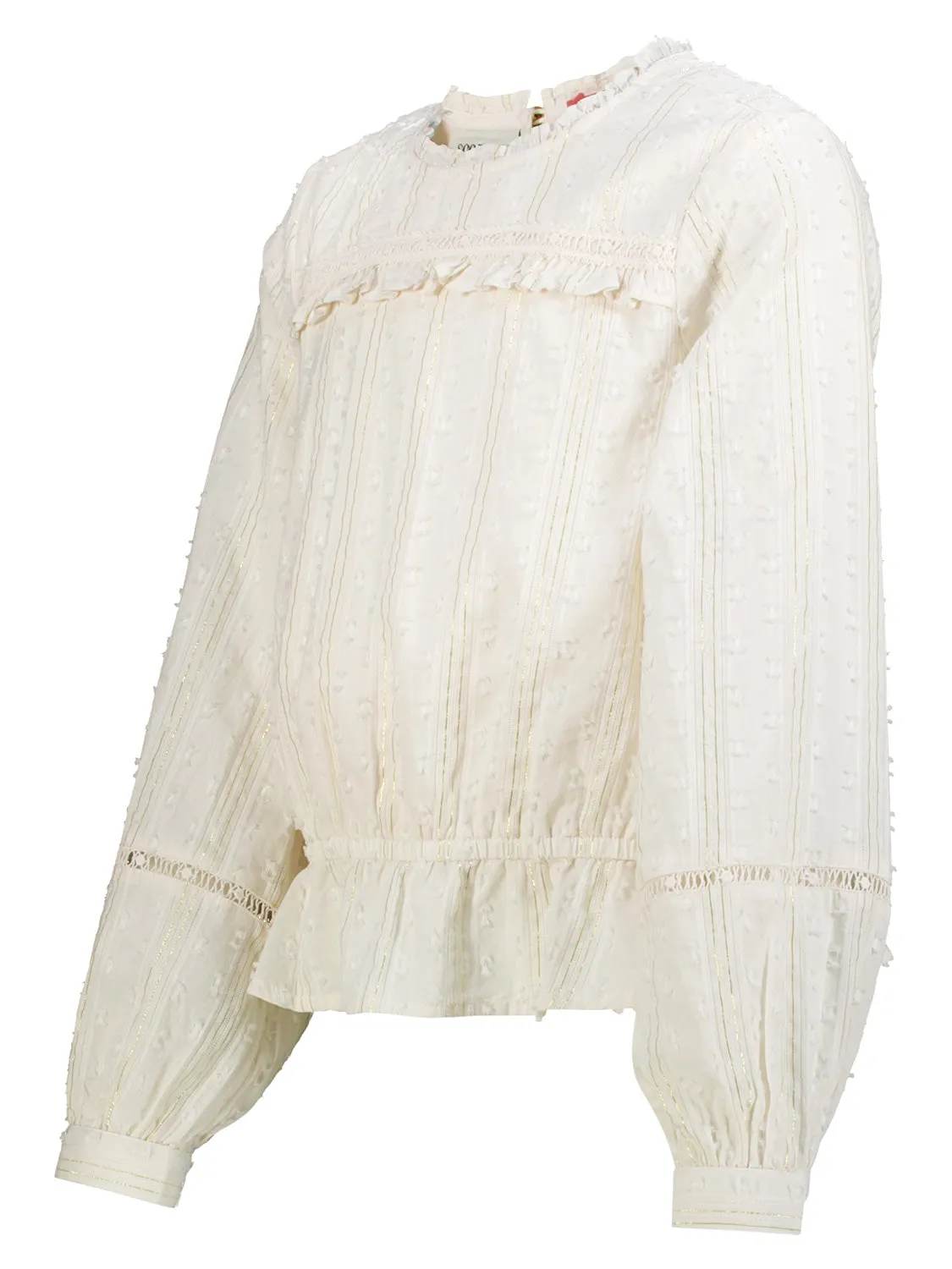Scotch & Soda blouse Ivory