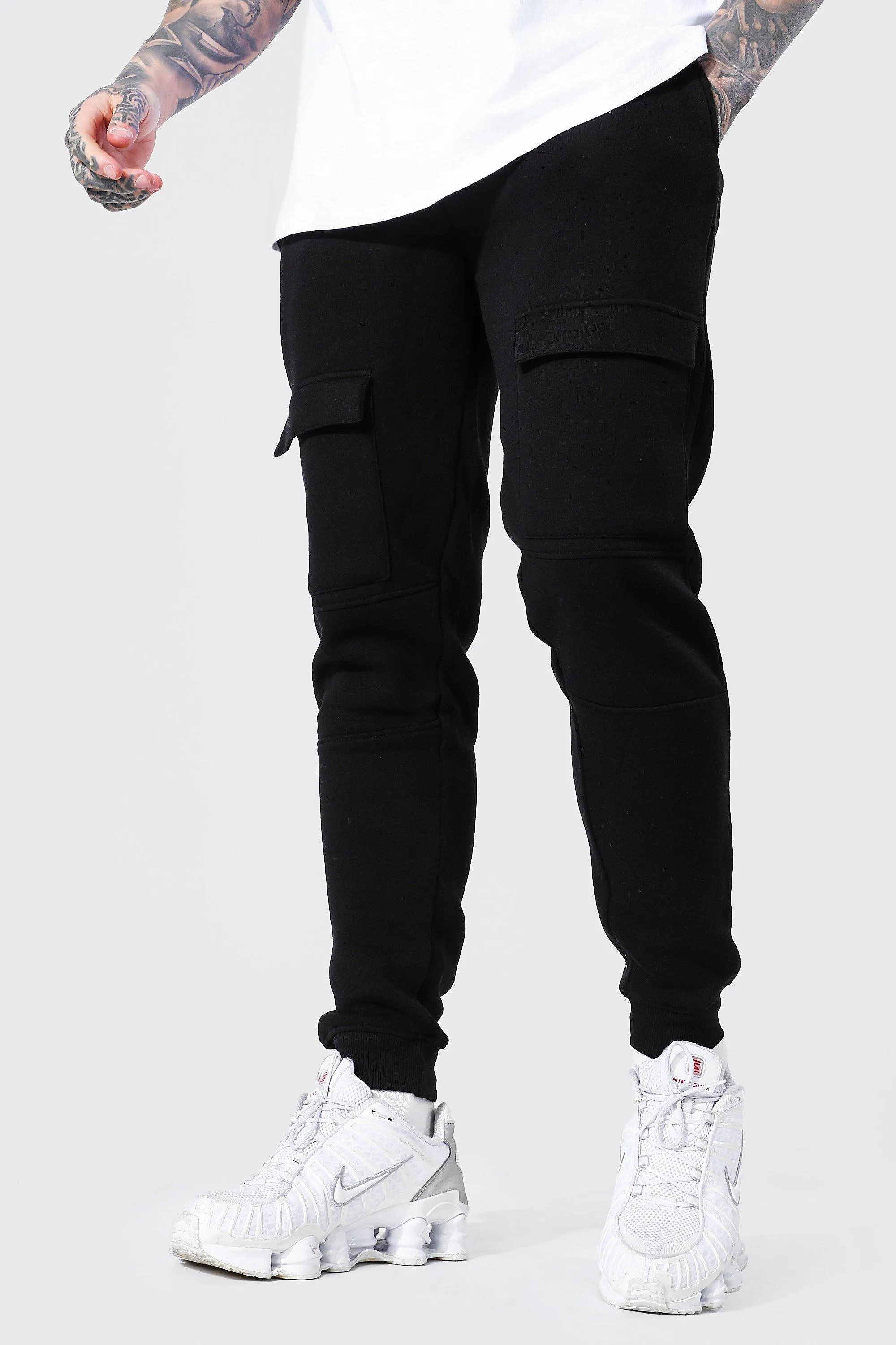 Slim Cargo-Jogginghose