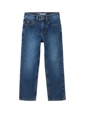 Straight Jeans mit recycelter Baumwolle