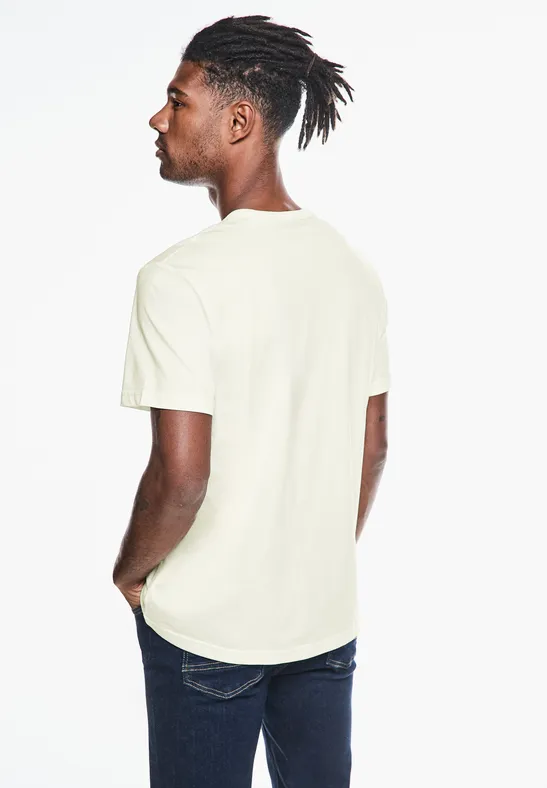 Street One MEN T-Shirt mit 3D Wording 