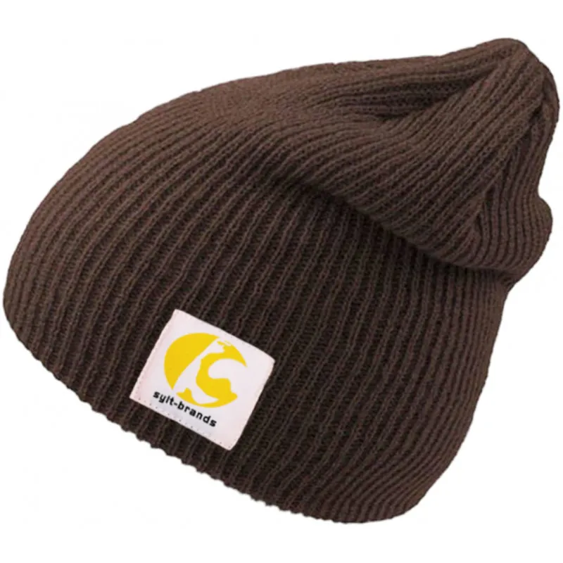 SYLT BRANDS ORIGINAL® ▷ Unisex WIP Skater Beanie Mütze in Braun