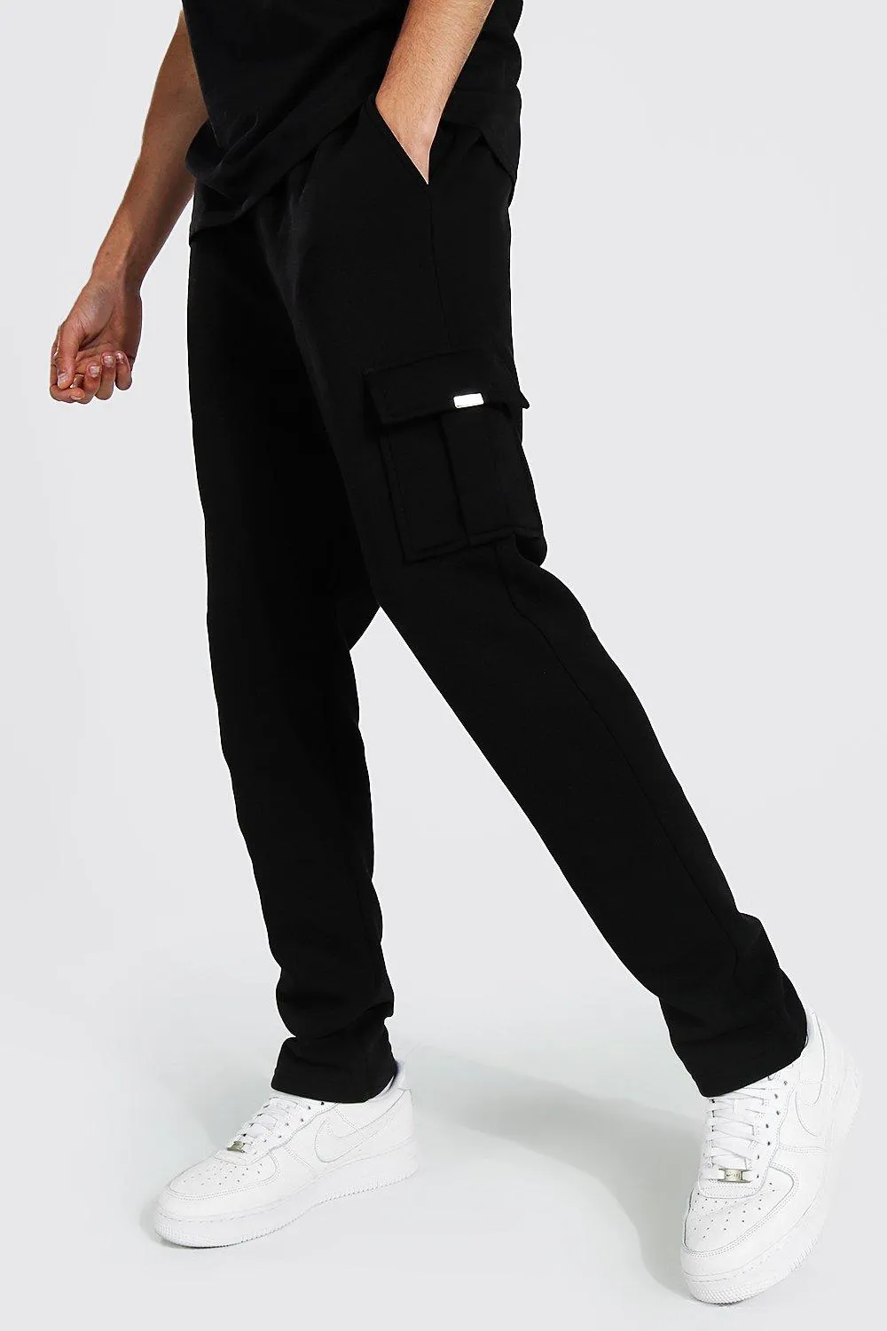 Tall Skinny Cargo-Jogginghose mit Metall-Detail