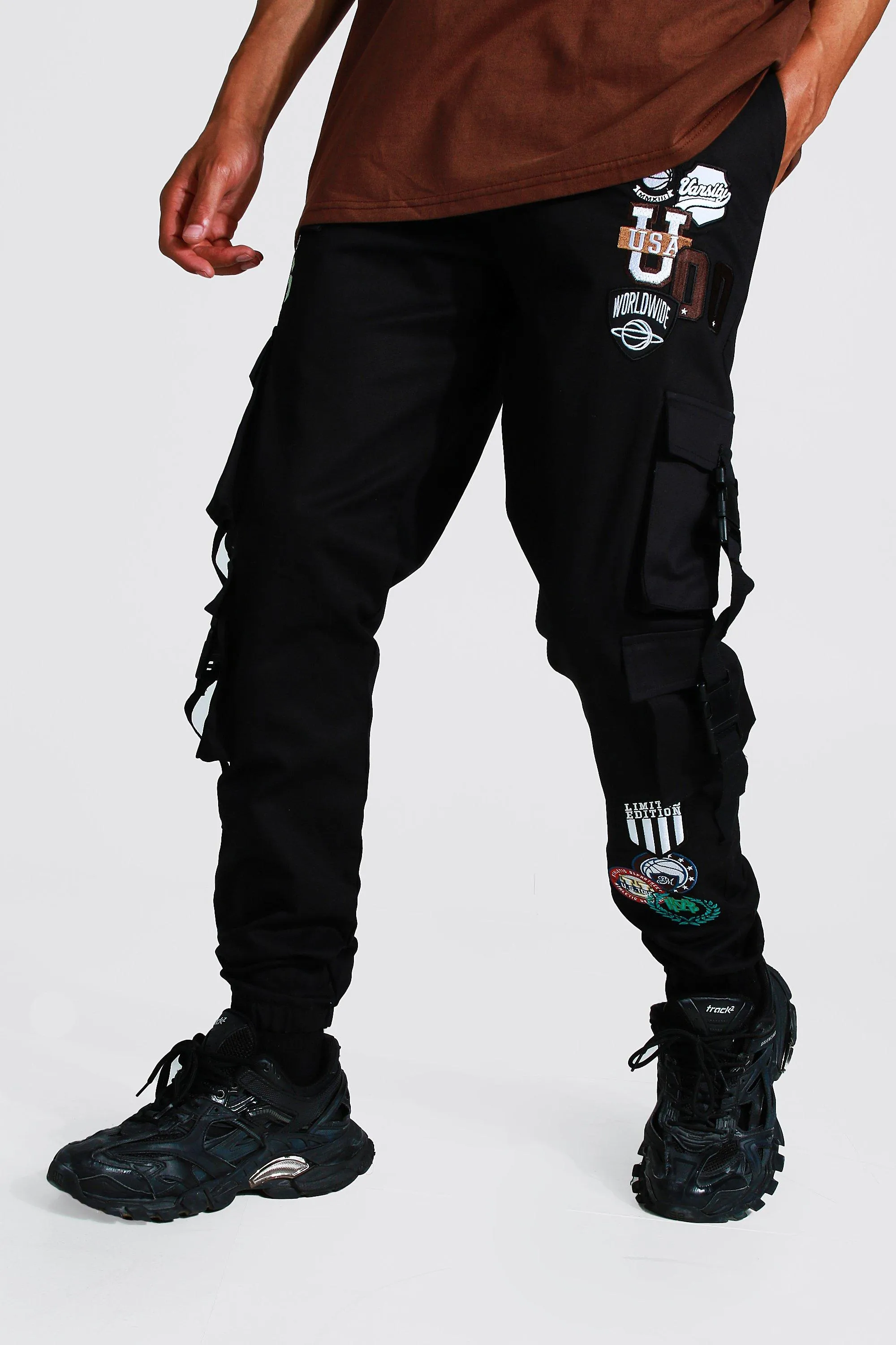 Tall Twill Cargo-Jogginghose