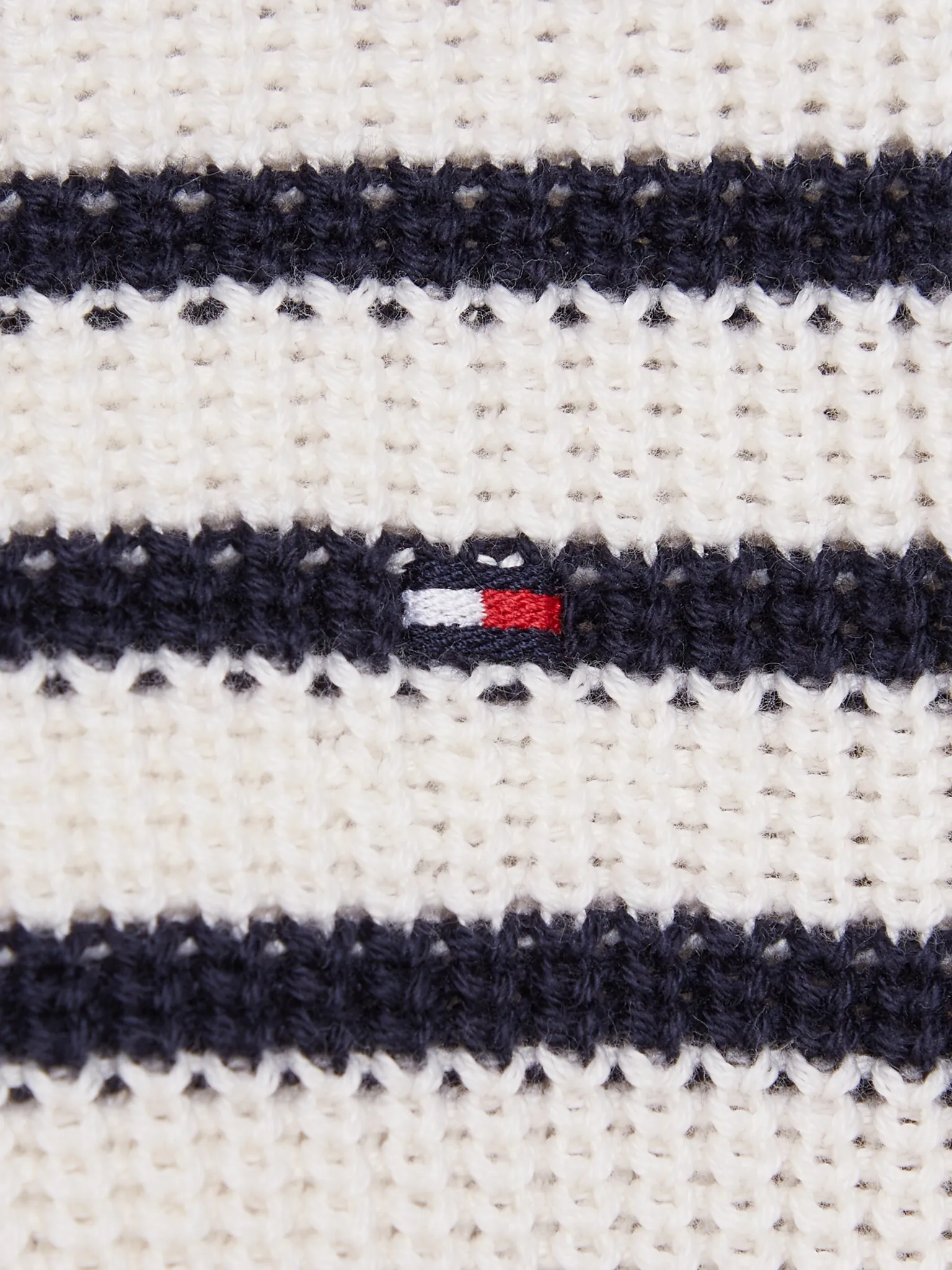 TOMMY HILFIGER Gestreifter Relaxed Fit Rundhalspullover 10758274