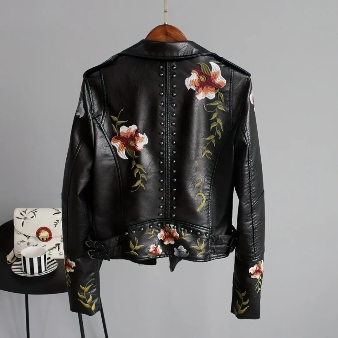 Vegane Lederjacke für Damen
