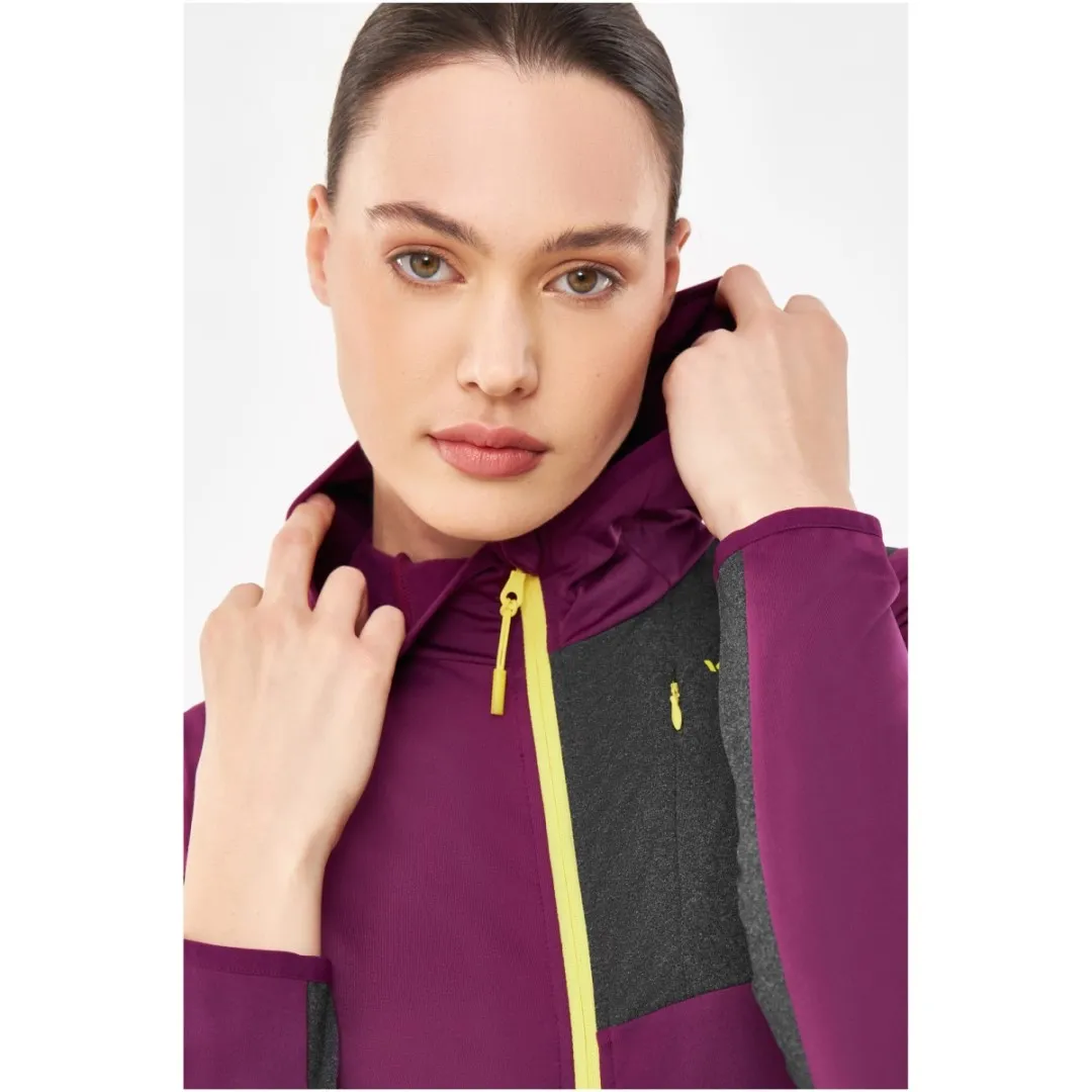 Viking Tacoma Damen-Hoodie in Rosa/Grau