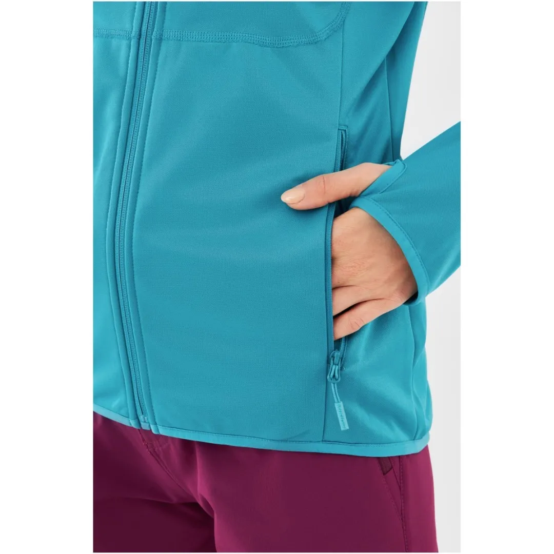 Viking YOSEMITE Damen Fleece-Hoodie Türkis M