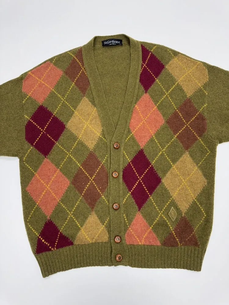 YvesSaintLauren Vintage Cardigan Herren 5890